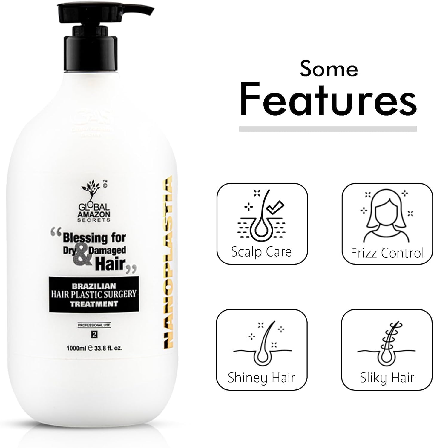 Buy Global amazon secrets Original Nanoplastia Treatment 1000 Ml